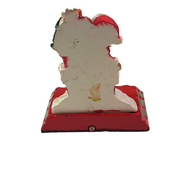 Cast Iron Christmas Stocking Hanger Adjustable Hook Santa on Roof Toys R… - Picture 6 of 8